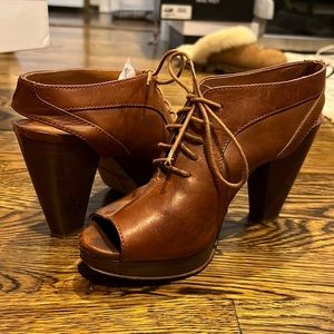 Leather Madewell Heels